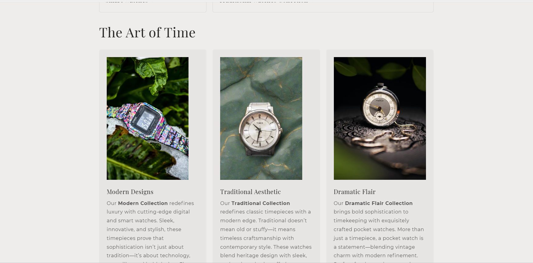 Echelon Timepieces - View 3